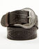 Image #2 - RANK 45&reg; Men's Slade Southwestern Embossed Leather Belt, Dark Brown, hi-res