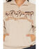 Image #3 - Ariat Women's Running Wild 1/2 Zip Pullover, Oatmeal, hi-res