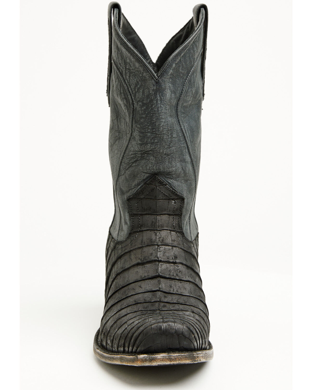 Image #4 - Cody James Black 1978&reg; Men's The Mason Exotic Caiman Belly Western Boots - Square Toe, Black, hi-res