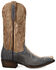 Image #2 - Dan Post Men's Stryker Exotic Python Western Boots - Snip Toe, Grey, hi-res