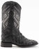 Image #2 - Ferrini Men's Bronco Pirarucu Print Western Boots - Stockman Square Toe, Black, hi-res