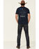 Image #3 - Cody James Men's Barn Sour Wash Jackson Slim Straight Stretch Denim Jeans, Blue, hi-res