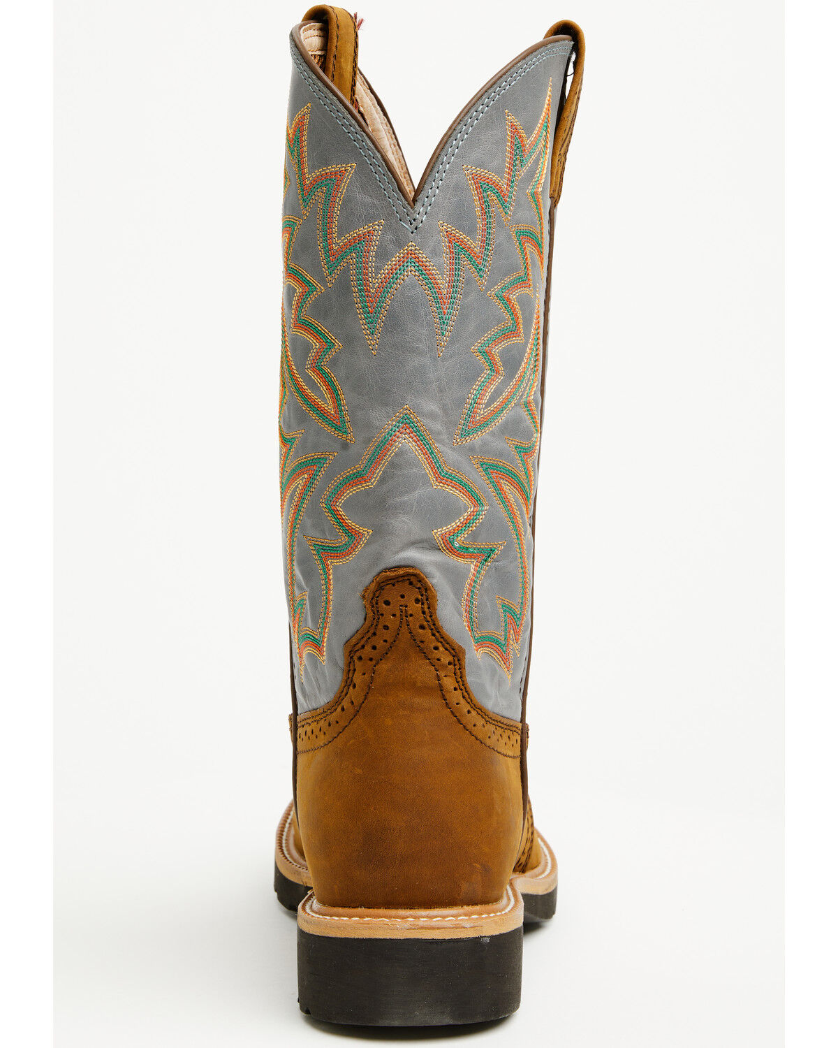 Image #5 - Twisted X Men's Cowboy Pull-On Work Boots - Soft Toe, Distressed, hi-res