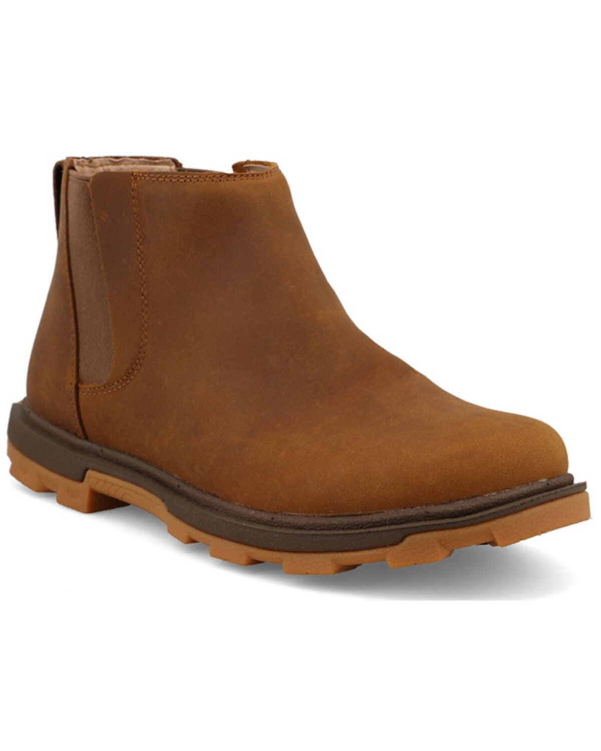 Image #1 - Twisted X Women's 4" UltraLite X&trade; Chelsea Boots - Round Toe, Pecan, hi-res
