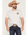 Image #4 - Moonshine Spirit&reg; Men's Dentro Short Sleeve Graphic T-Shirt, Cream, hi-res