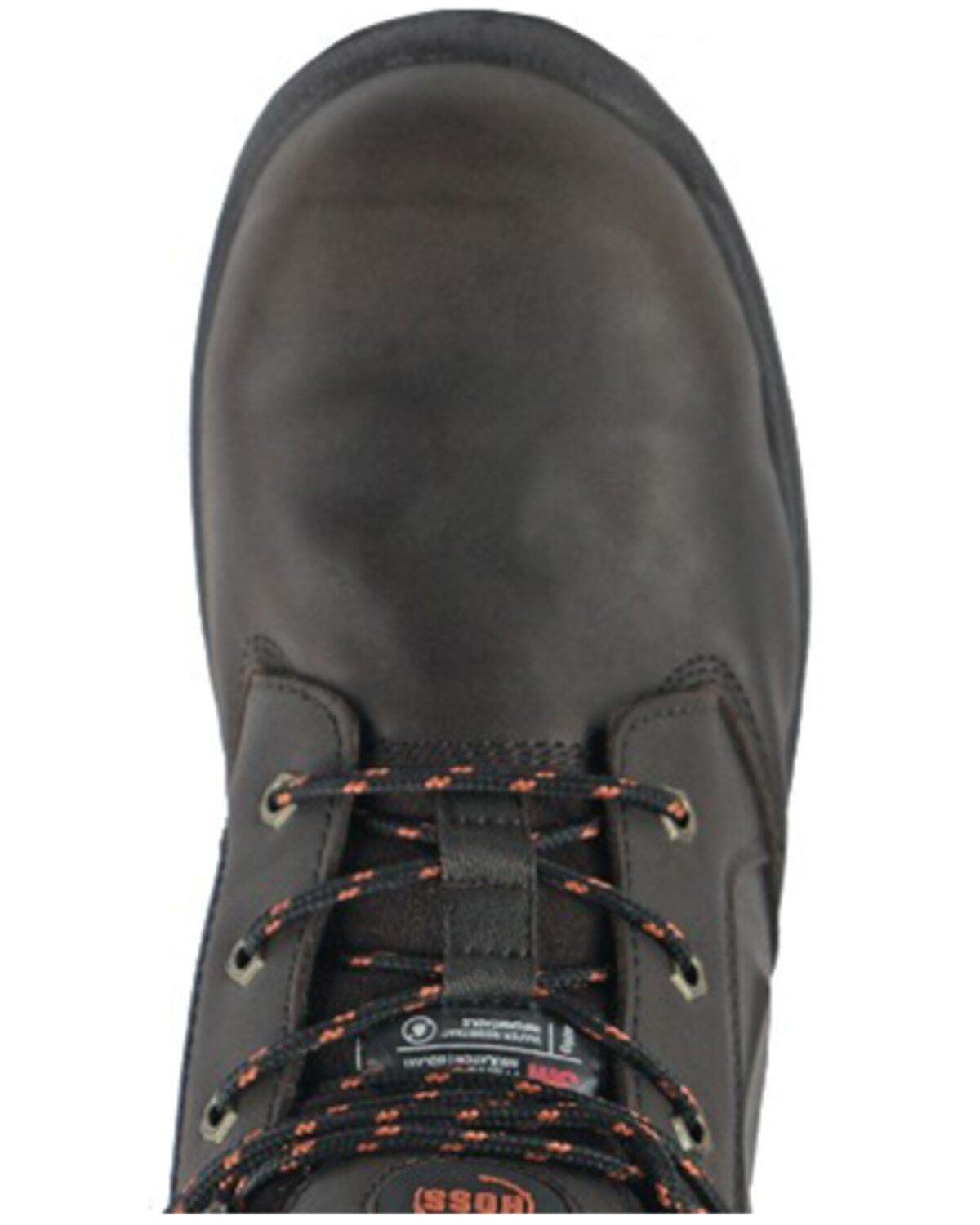 Image #6 - Hoss Men's Hudson 6" Lace-Up Boots - Composite Toe, Brown, hi-res