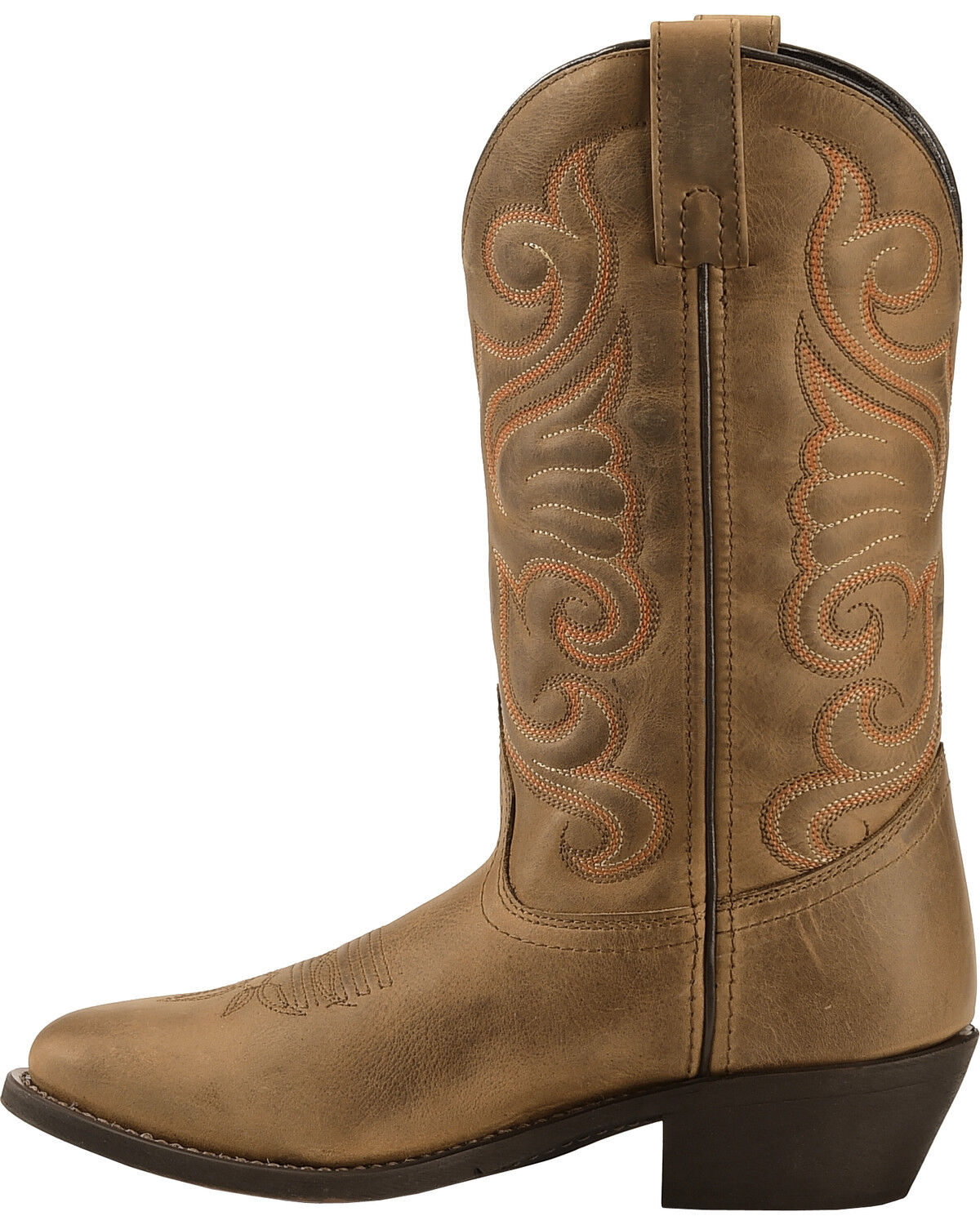 Image #3 - Laredo Women's Bridget Performance Western Boots - Round Toe, Tan, hi-res