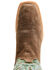 Image #6 - Justin Men's Fergus Roughout Performance Western Boots - Square Toe, Chocolate, hi-res