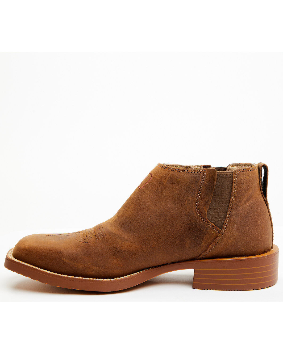 Image #3 - Twisted X Men's 4" Tech X&trade; Chelsea Boots - Broad Square Toe, Rust Copper, hi-res
