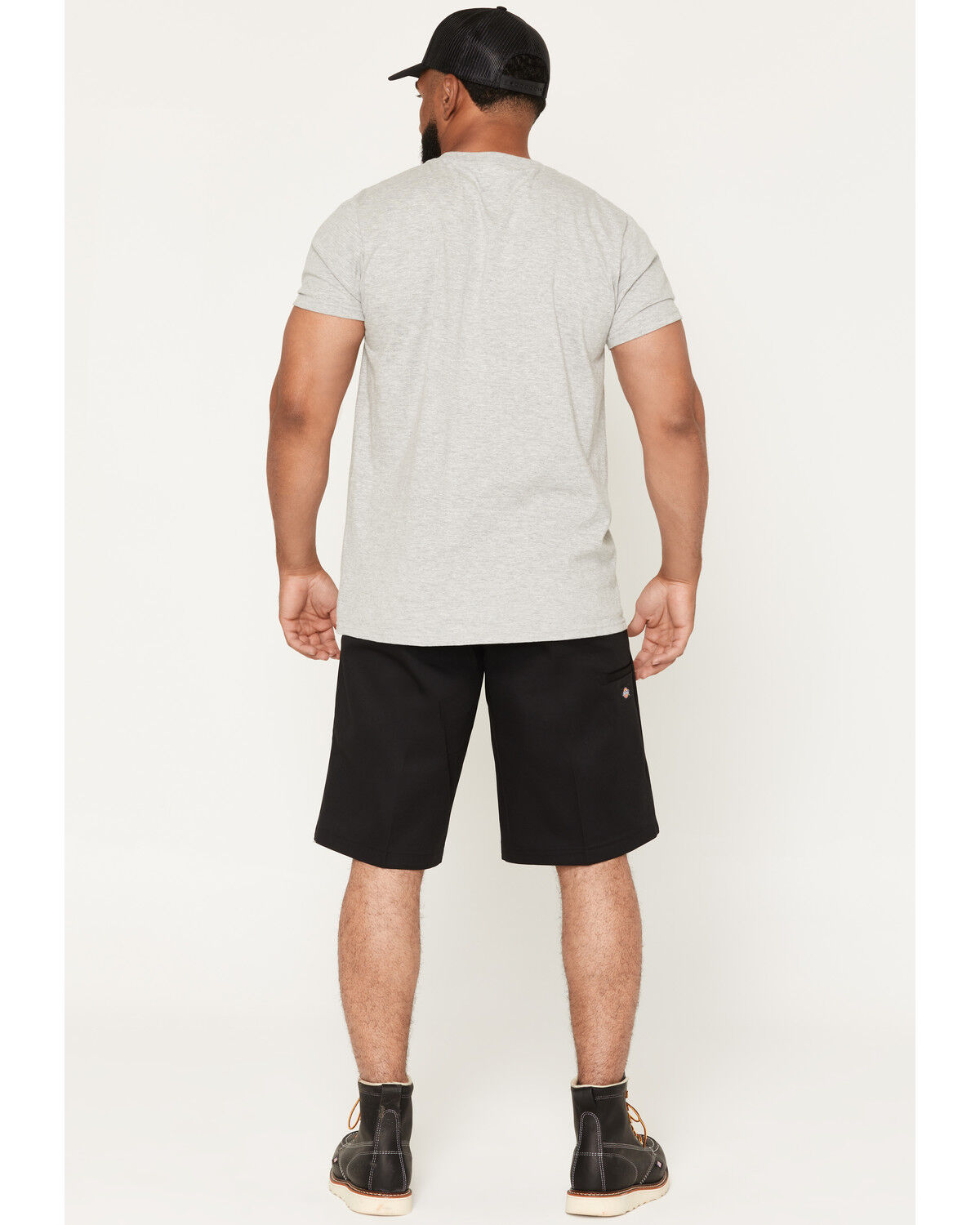 Image #3 - Dickies Men's 13" Loose Fit Multi-Use Pocket Work Shorts, Black, hi-res