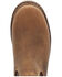 Image #6 - Georgia Boot Men's AMP LT Wedge Chelsea Romeo Work Boot - Soft Toe, Brown, hi-res