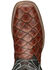 Image #6 - Nocona Men's Go Round Cognac Western Boots - Square Toe, Brown, hi-res