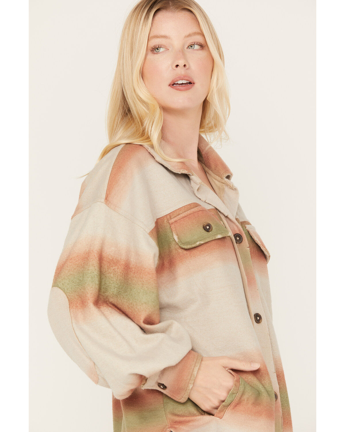 Image #2 - Free People Women's Ombre Serape Print Ruby Jacket, , hi-res