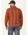 Image #4 - Brixton Men's Bowery Plaid Print Long Sleeve Button-Down Flannel Shirt, Red, hi-res