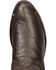 Image #6 - Dingo Men's Pigskin Slouch Western Boots, Black, hi-res