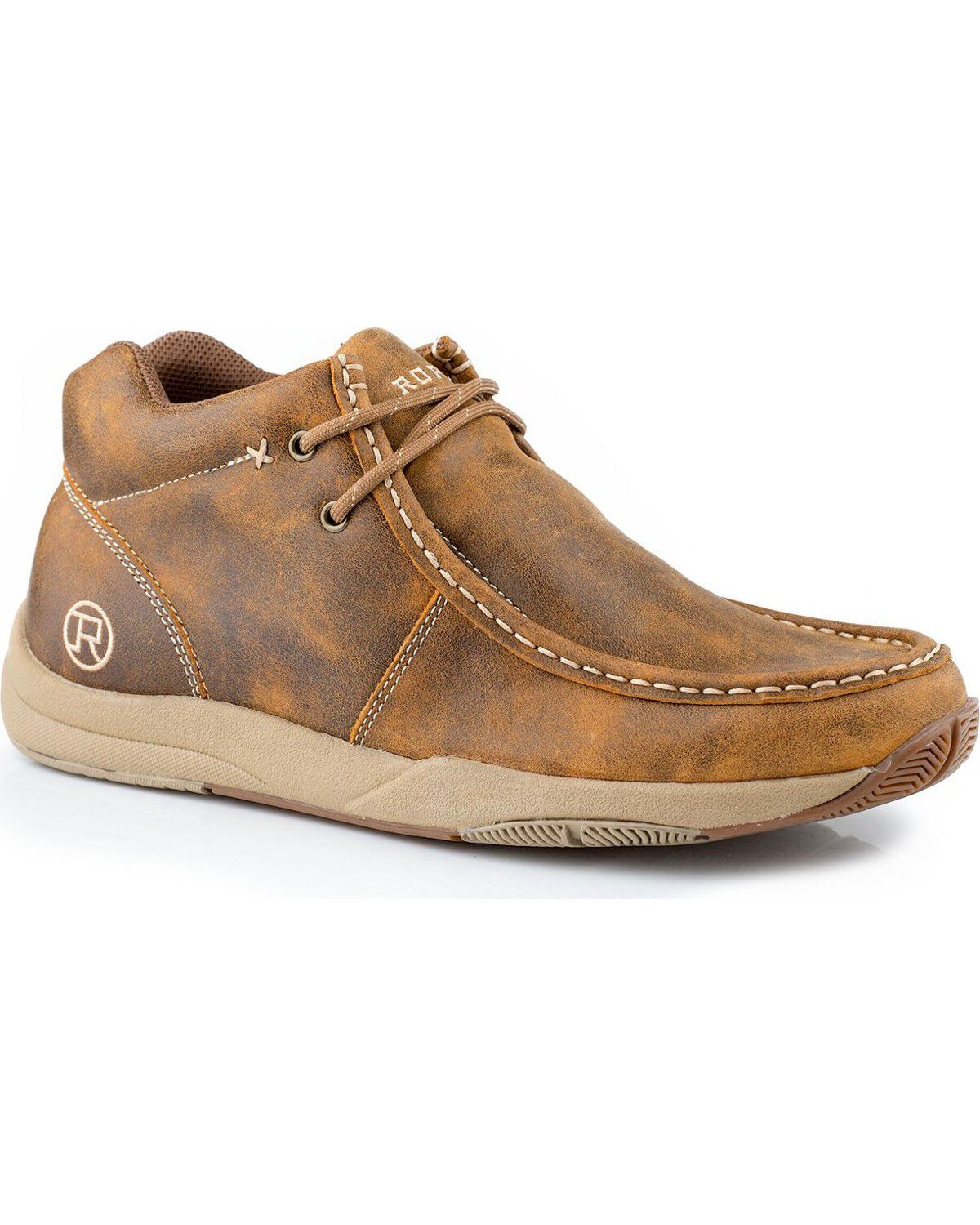 Roper Men's Casual Chukka Boots, Tan, hi-res