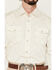 Image #3 - Wrangler Retro Men's Premium Micro Geo Print Long Sleeve Snap Western Shirt, Cream, hi-res