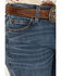 Image #2 - Wrangler Girls' Hanna Dark Wash Bootcut Stretch Denim Jeans , Dark Wash, hi-res