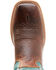 Image #6 - Cody James Men's Union Ocean Western Boots - Broad Square Toe, Green, hi-res