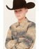 Image #2 - Cody James Boys' Arrow Bear Long Sleeve Snap Flannel, Tan, hi-res