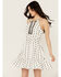 Image #1 - Idyllwind Women's Zelida Embroidered Halter Neck Mini Dress, Ivory, hi-res