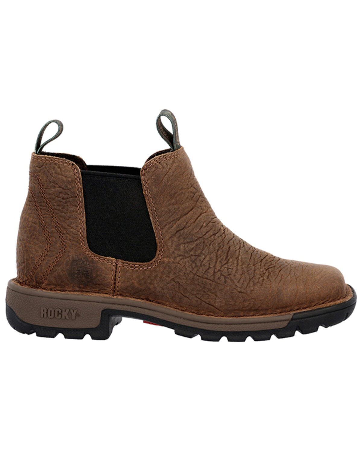 Image #2 - Rocky Boys' Legacy 32 Western Boots - Broad Square Toe, Brown, hi-res