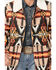 Image #3 - Rock & Roll Denim Men's Southwestern Long Sherpa Jacket, Black, hi-res