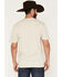 Image #4 - Cody James Men's Grab The Horns Short Sleeve Graphic T-Shirt, Sand, hi-res