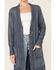 Image #3 - Cleo + Wolf Women's Marled Cardigan Sweater, Blue, hi-res