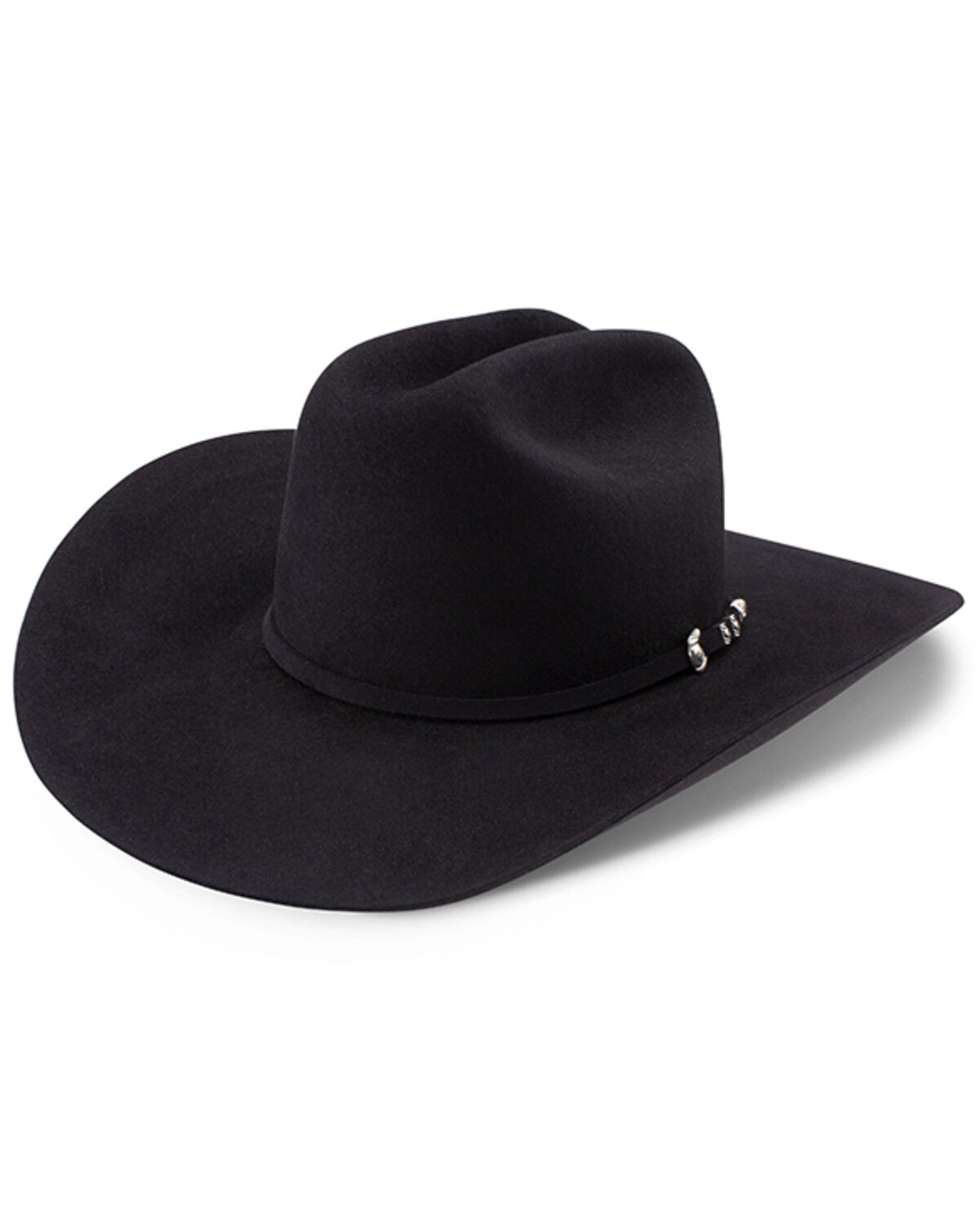 George Strait by Resistol Ox Bow 6X Felt Cowboy Hat, Black, hi-res
