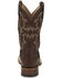 Image #5 - Justin Men's Western Boot - Round Toe, Brown, hi-res