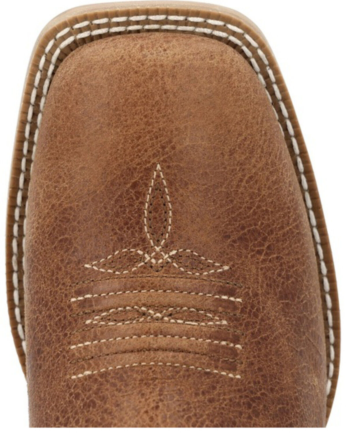 Image #6 - Durango Little Girls' Shyloh Western Boots - Broad Square Toe, Tan, hi-res
