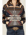 Image #3 - Shyanne Ranch Women's Southwestern Print Pullover , Navy, hi-res