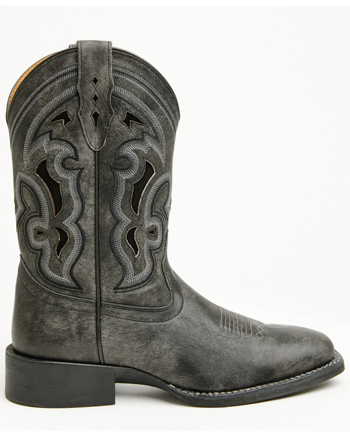 Image #2 - Cody James Ace&trade; Nixon Performance Western Boots - Broad Square Toe, Black, hi-res