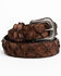 Image #1 - Cody James Men's Brown Pirarucu Exotic Belt, Brown, hi-res