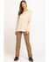 Image #6 - Ariat Women's FR Air Crew Long Sleeve Work Tee, Tan/brown, hi-res