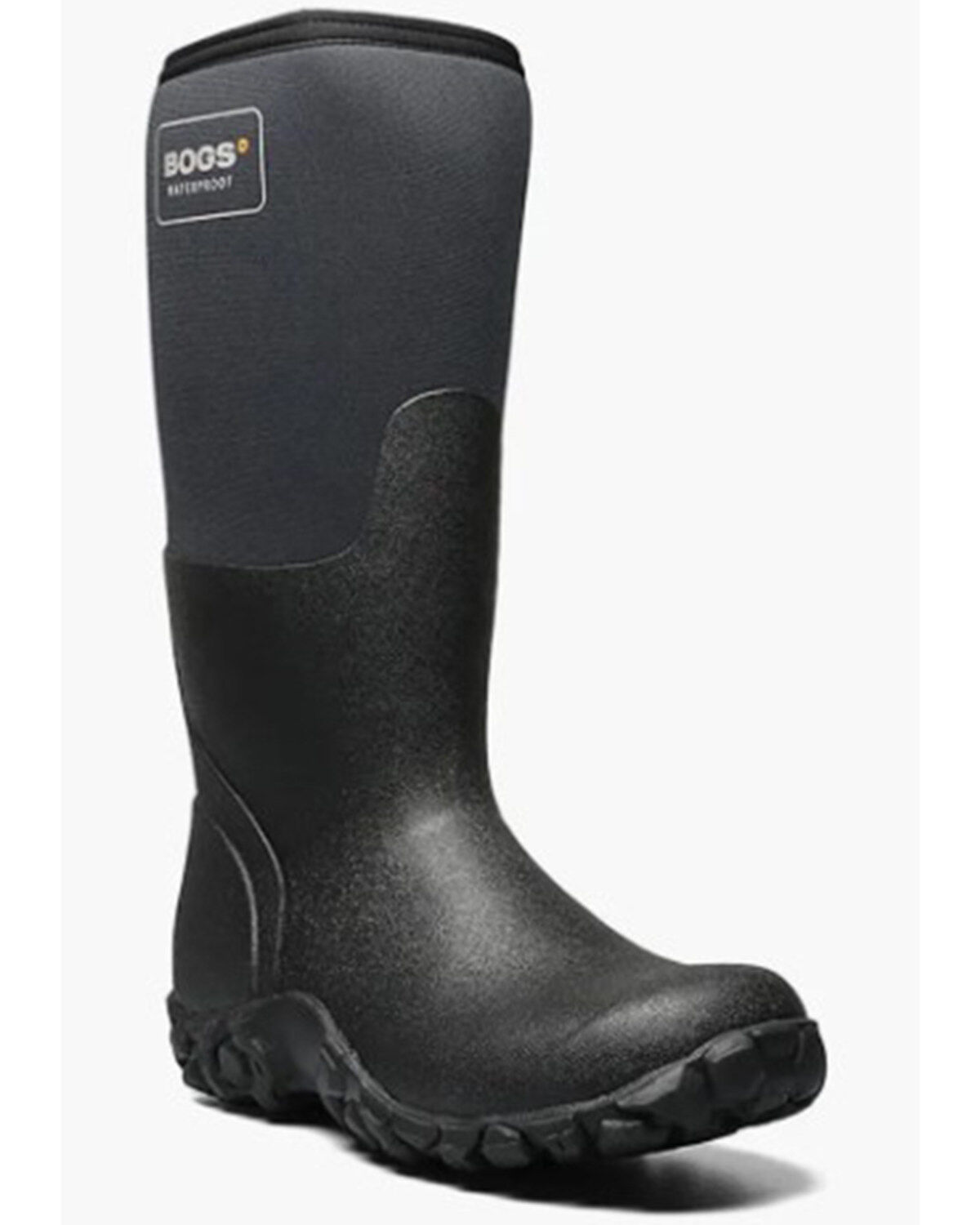 Bogs Men's Mesa Waterproof Insulated Snow Boots - Round Toe, Black, hi-res