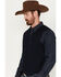 Image #2 - Moonshine Spirit&reg; Men's Pinstripe Capone Wool Vest, Navy, hi-res