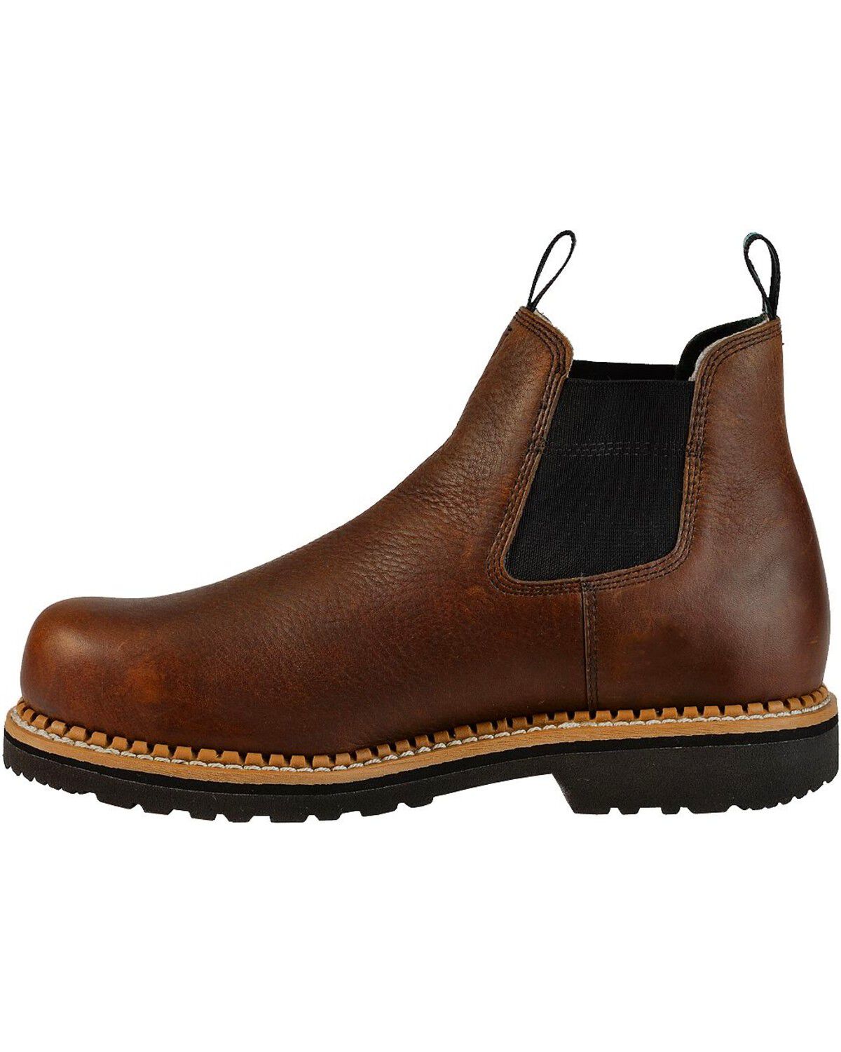 Image #10 - Georgia Men's Waterproof Romeo Casual Work Boots, Brown, hi-res