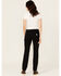 Image #3 - Carhartt Women's Rugged Flex&reg; Relaxed Fit Double-Knee Canvas Work Pants, Black, hi-res