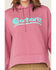 Image #3 - Carhartt Women's Tencel&trade; Fiber Series Loose Fit Graphic Hoodie, Dark Pink, hi-res