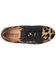 Image #5 - Born Women's Mira Leopard Sneaker, Cognac, hi-res