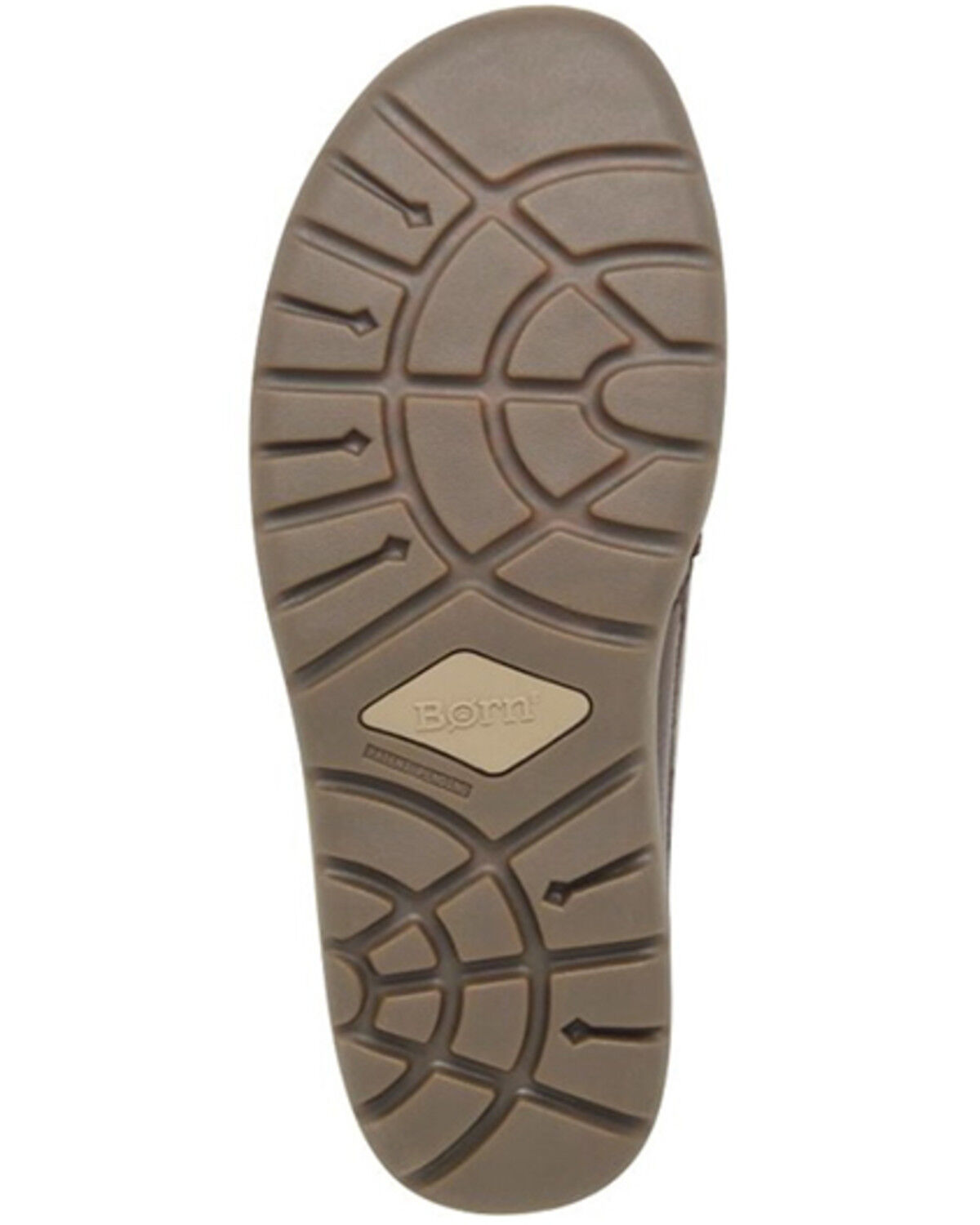 Image #8 - Born Men's Nigel Boots - Round Toe, Brown, hi-res