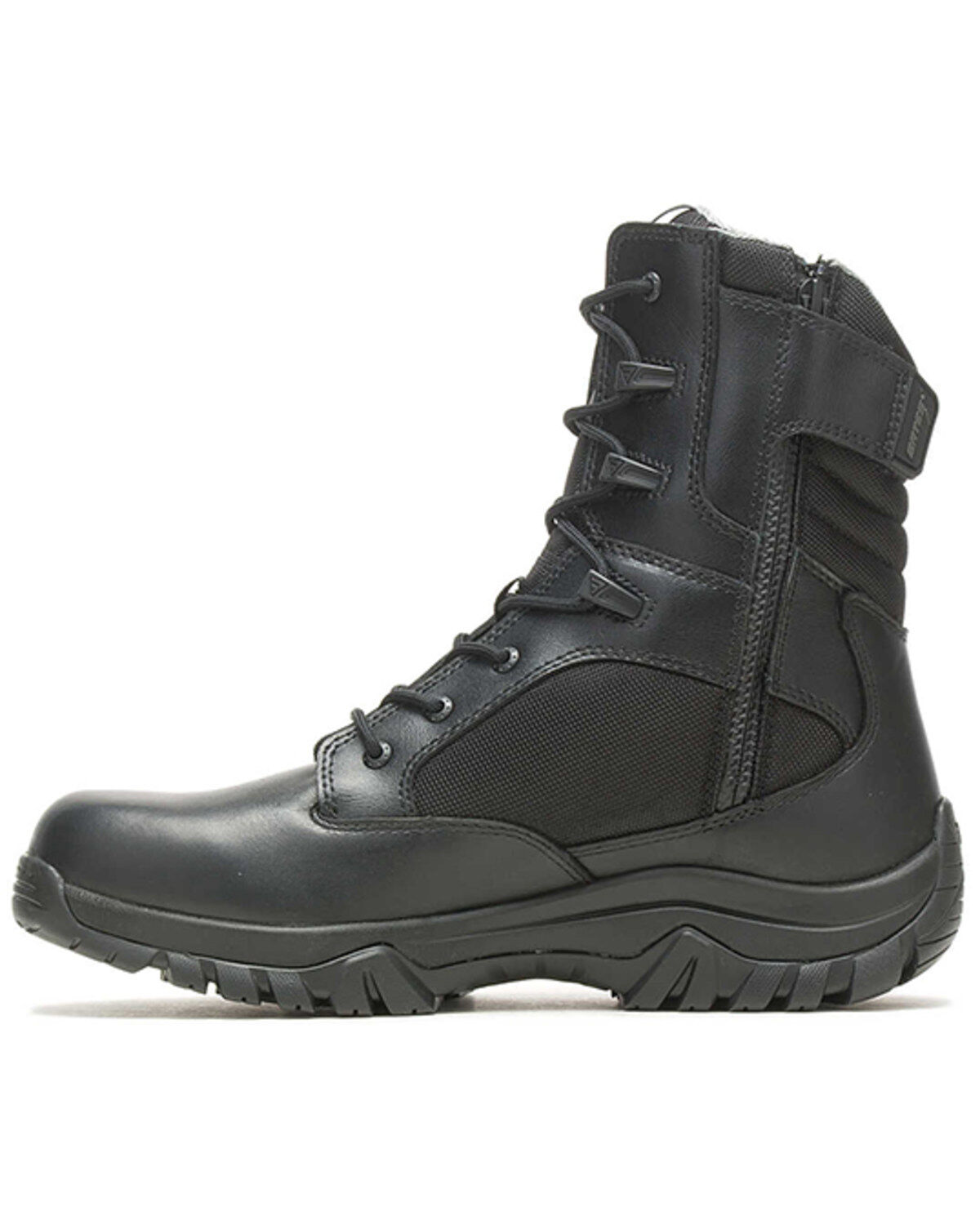 Image #3 - Bates Men's GX X2 Tall Side Zip DryGuard+&trade; Work Boots - Soft Toe, Black, hi-res