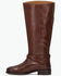 Image #3 - Frye Women's Melissa Belted Riding Wide Calf Fashion Boots - Round Toe, Brown, hi-res
