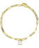 Image #1 - Montana Silversmiths Women's Sapphire Sky Bracelet, Gold, hi-res