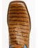 Image #6 - Horse Power Men's Toasted Caiman Print Western Boots - Broad Square Toe, Tan, hi-res
