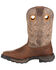 Image #3 - Durango Men's Maverick XP Western Work Boots - Composite Toe, Brown, hi-res