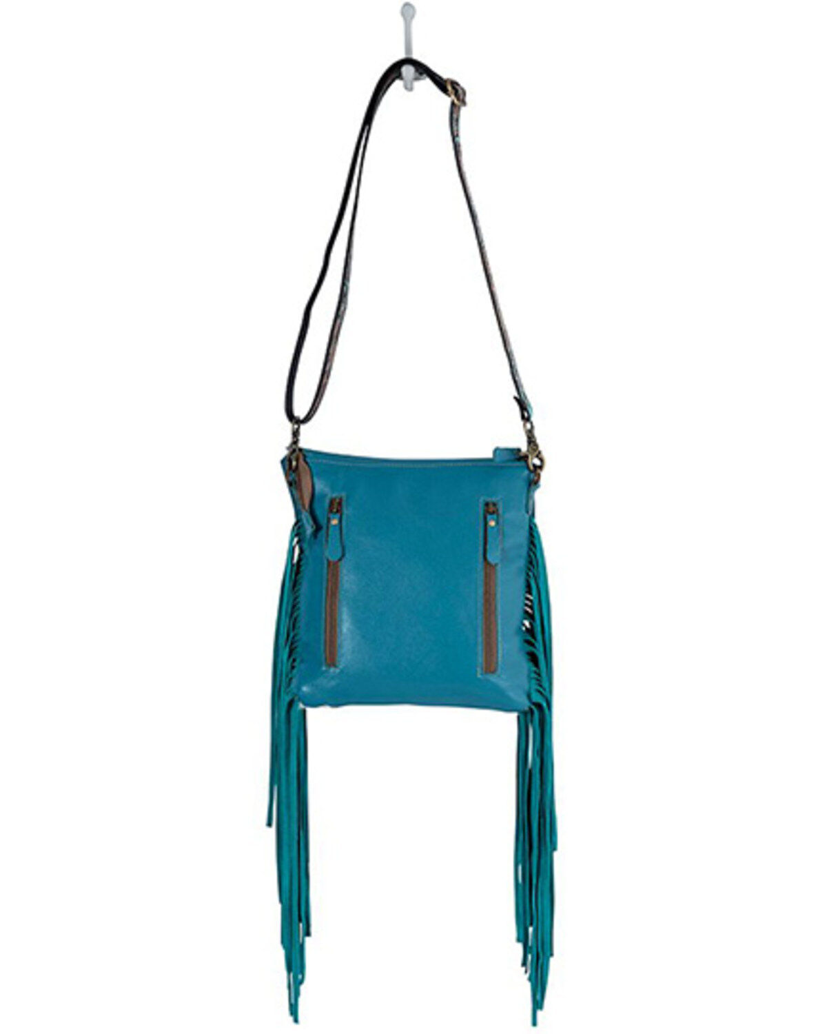 Image #5 - Myra Bag Women's Braynette Prairie Concealed Carry Crossbody Bag, Turquoise, hi-res