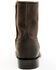 Image #5 - Moonshine Spirit Men's 8" Pancho Roughout Zipper Western Boots - Square Toe, Chocolate, hi-res